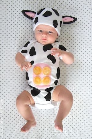 cute Baby Cow Costume