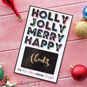 Modern Gift Card Holder