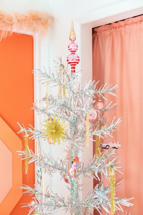 Mid Mod Vintage Christmas Tree Decoration