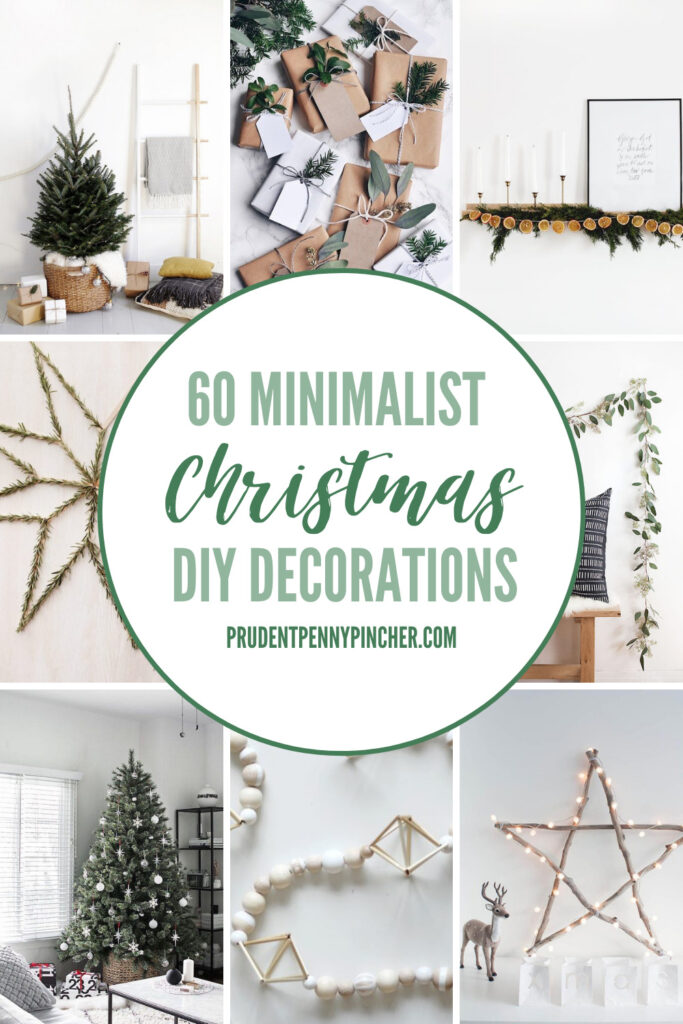 65 DIY Scandinavian Minimalist Christmas Decor Ideas - Prudent Penny ...