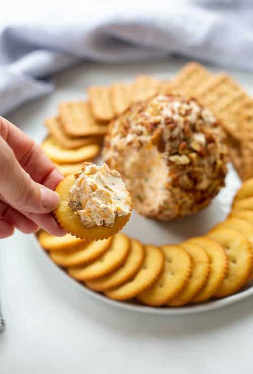 Classic Cheeseball New Years eve appetizer