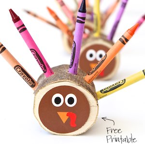 Crayon Turkeys