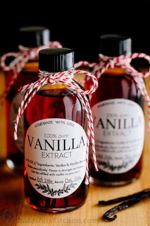 homemade vanilla extract