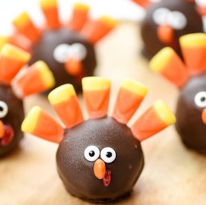 Turkey Oreo Balls 