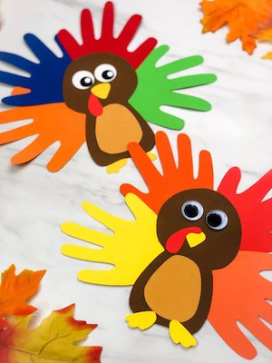 handprint turkey craft