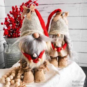 DIY Farmhouse Gnomes