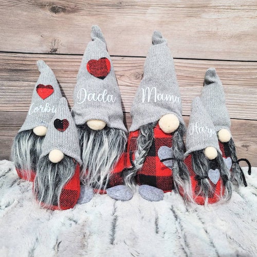 Personalized Gnomes for Christmas