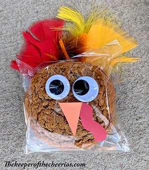 Turkey Cookie Craft 