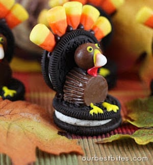 Turkeys and Cookie Pilgrim Hats