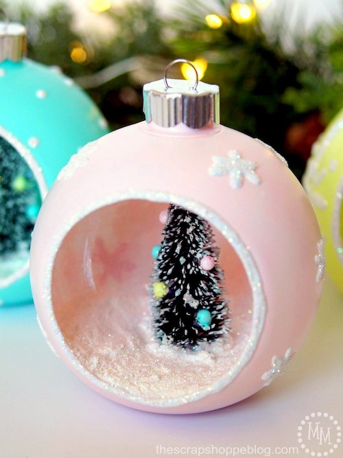 DIY Vintage Style Christmas Ornaments