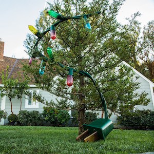 Luces de Navidad gigantes de bricolaje