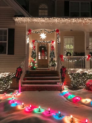 Christmas Light Web Design