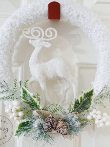 woodland winter wreath