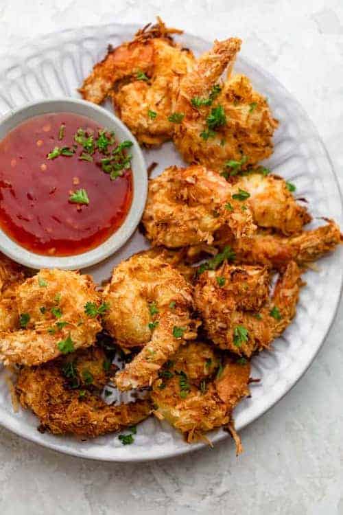 air fryer coconut shrimp