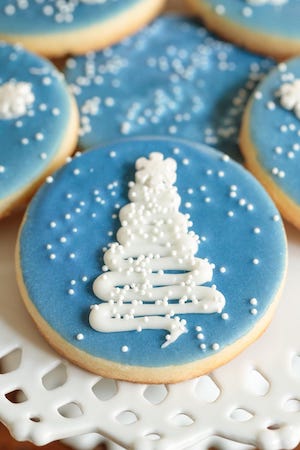 Easy Decorated Christmas Cookies