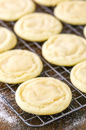 Soft and Chewy Sugar Cookies