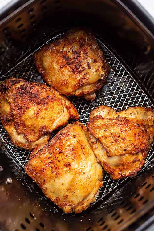crispy chicken thighs in the air fryer