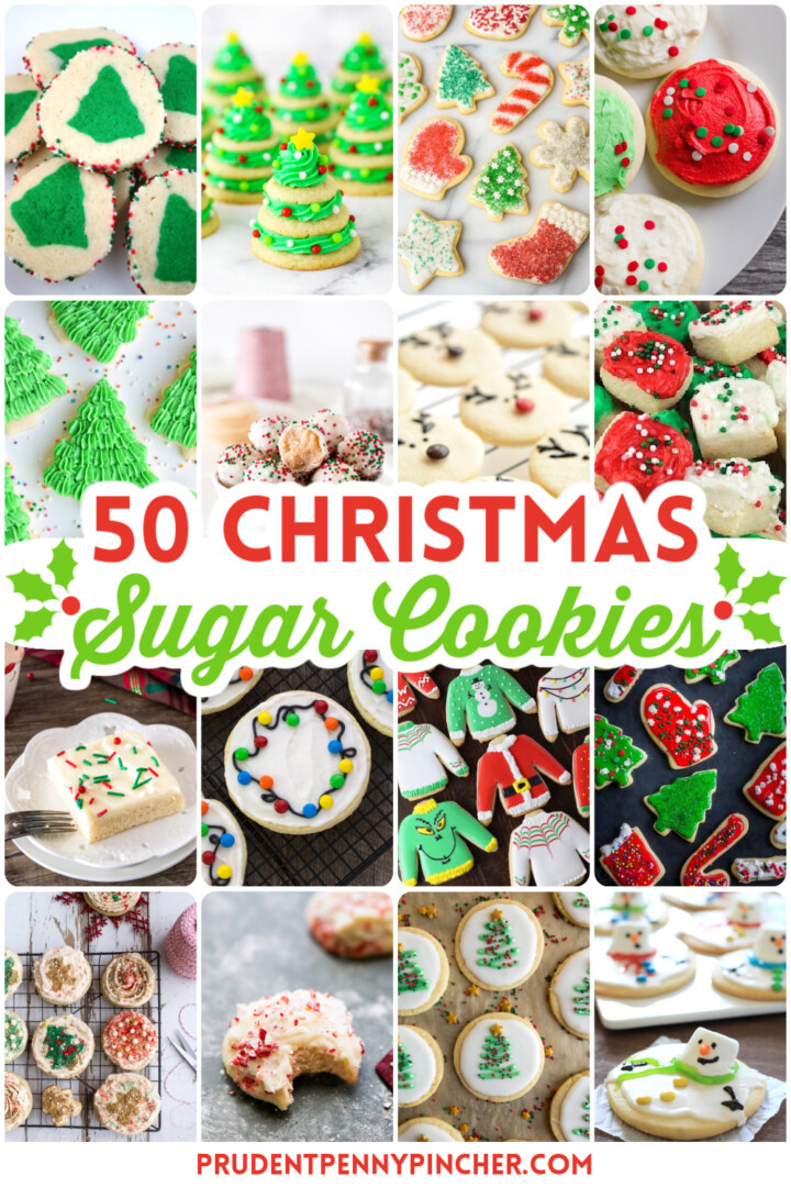 50 Best Christmas Sugar Cookies - Prudent Penny Pincher