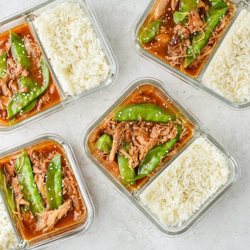 Easy Cashew Chicken Meal Prep - Project Meal Plan