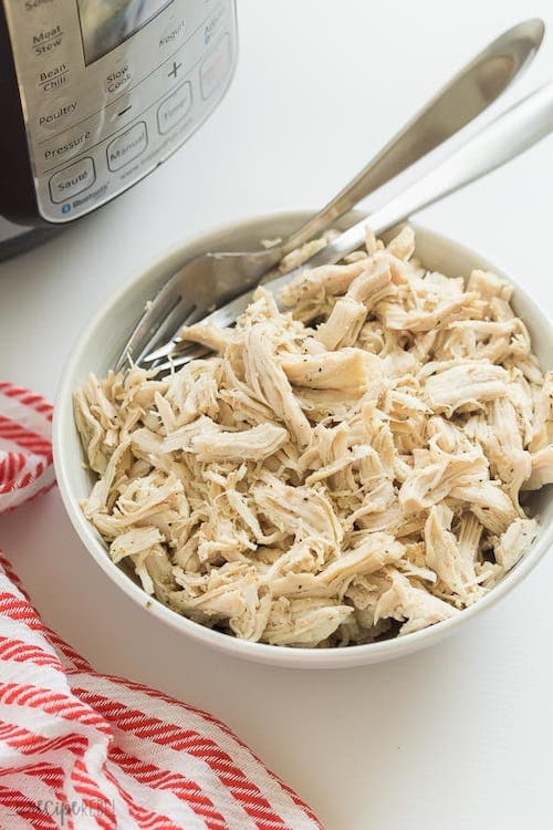 instant pot shredded chicken