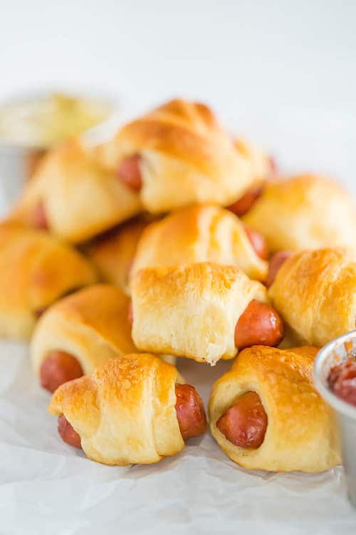 Pigs in a Blanket New Years eve appetizer