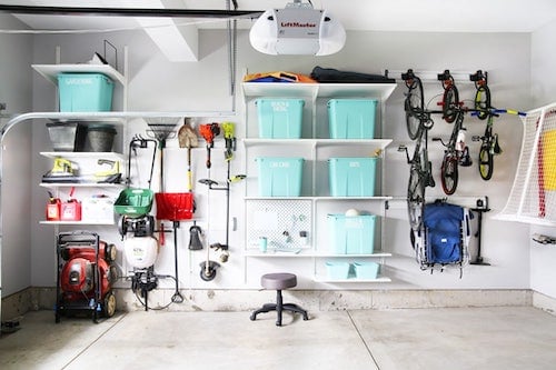 Organized Garage Tour