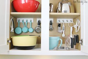 Baking Kitchen Cabinet organization 