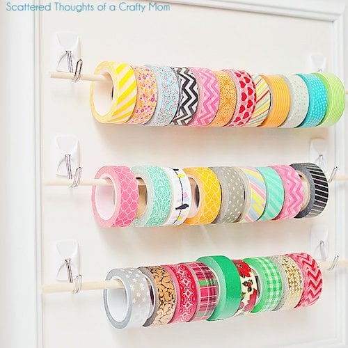 45 Dollar Store Craft Room Organization Ideas - Prudent Penny Pincher