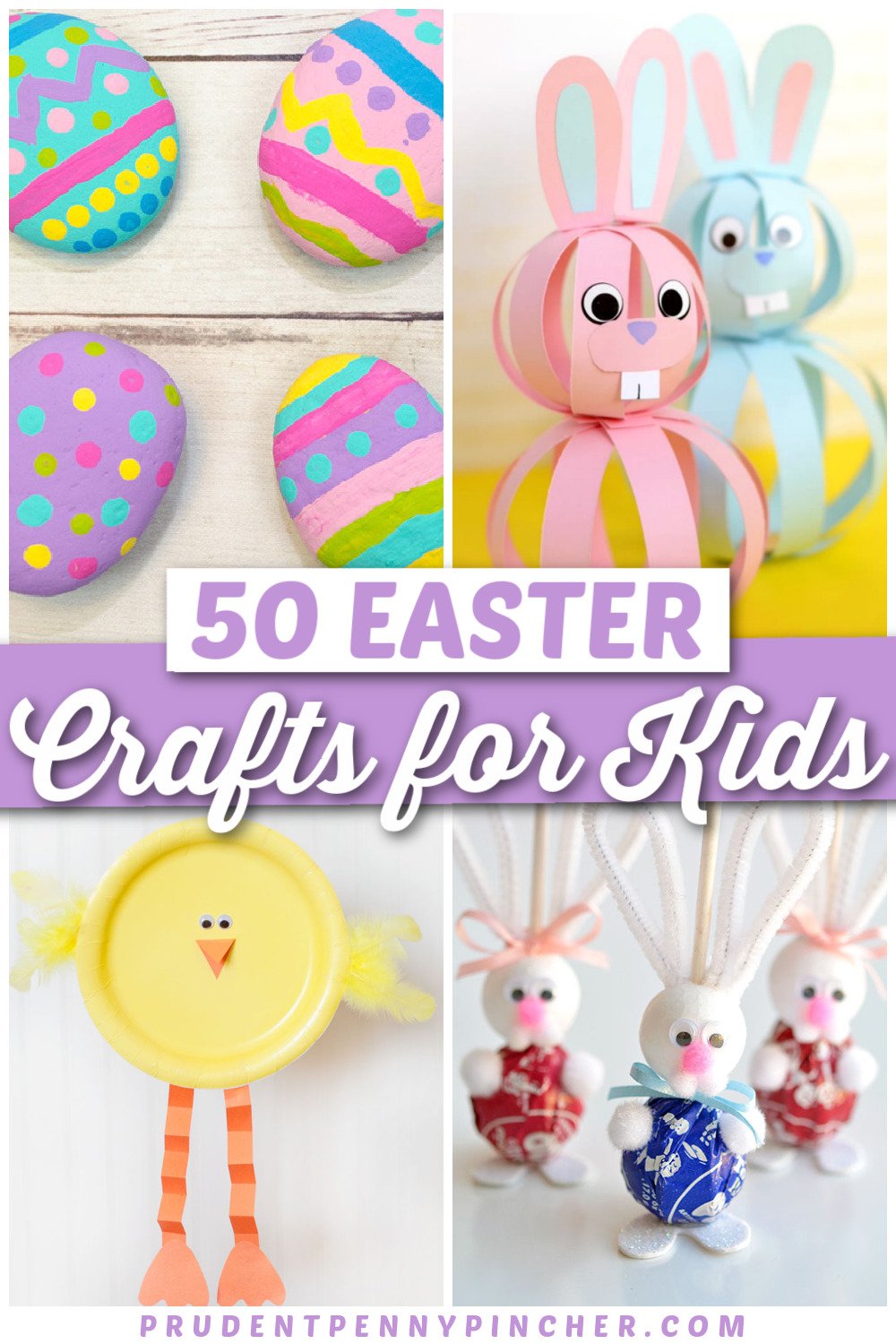 50 Easy Easter Crafts for Kids - Prudent Penny Pincher