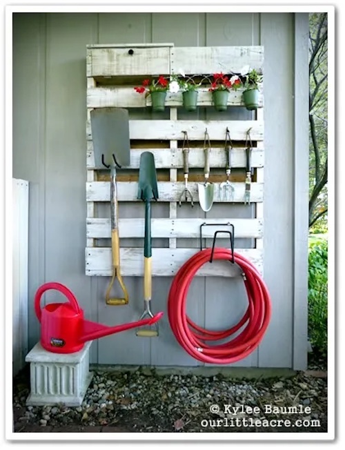 Garden Tool Storage 