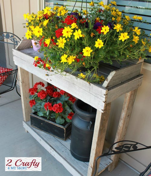 pallet Potting Bench