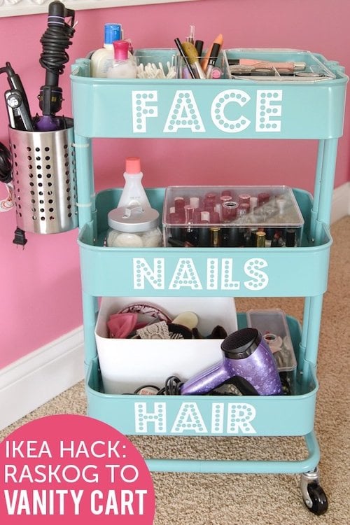 25+ Brilliant IKEA Hack Ideas for Home Organization