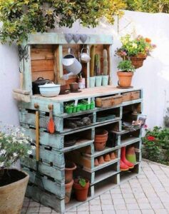 55 DIY Pallet Garden Ideas - Prudent Penny Pincher