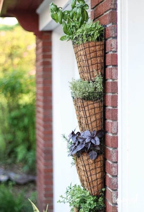 DIY Vertical Herb Garden