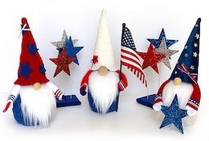 4th of July Gnomes craft