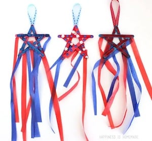 Popsicle Stick Star Streamers