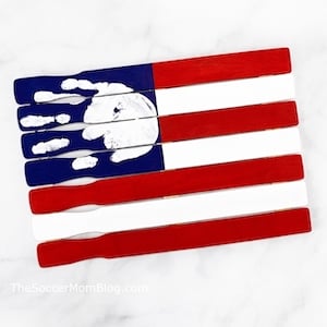 Handprint American Flag