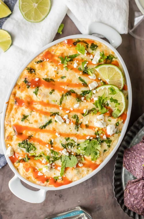 Hot Mexican Street Corn Dip