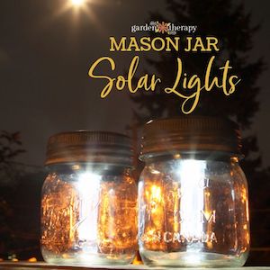 Mason Jar Solar Light outdoor wedding decoration