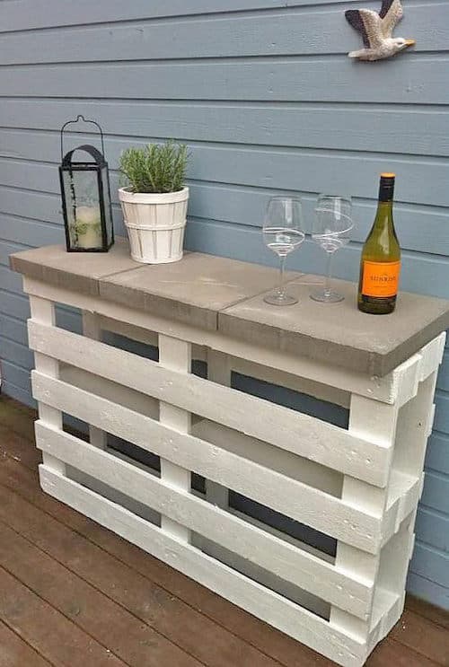 DIY Pallet Bar