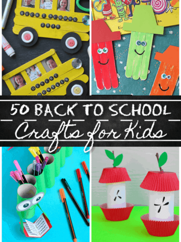 back to school crafts
