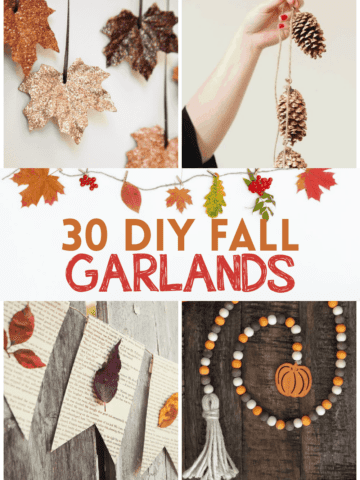 DIY FALL GARLANDS