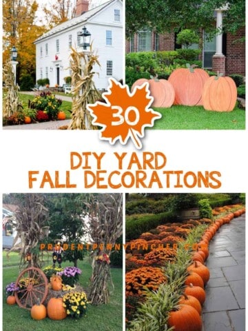 60 Wood DIY Fall Decor Ideas - Prudent Penny Pincher