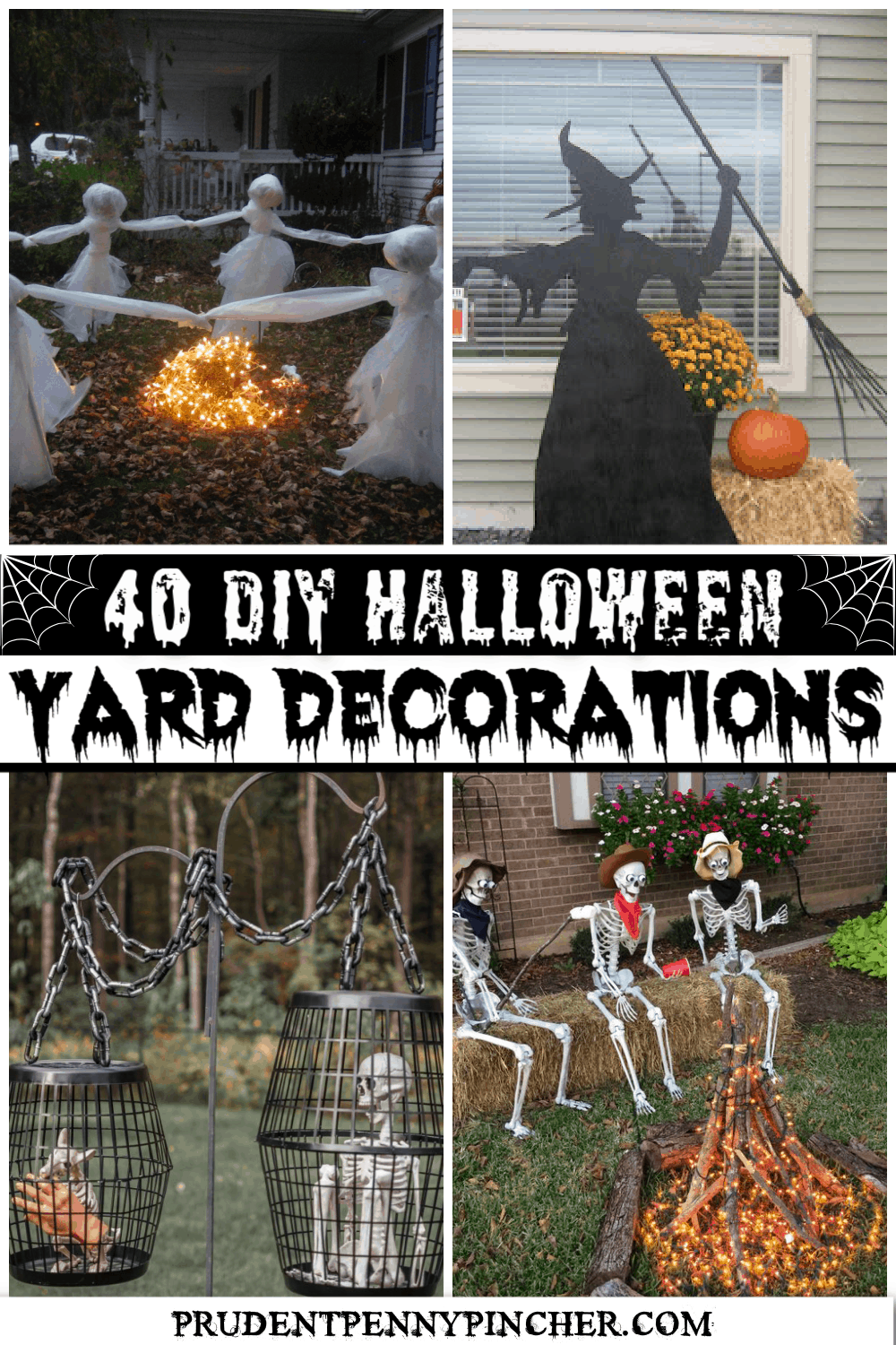 Halloween yard decor