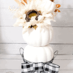 farmhouse fall pumpkin topiary