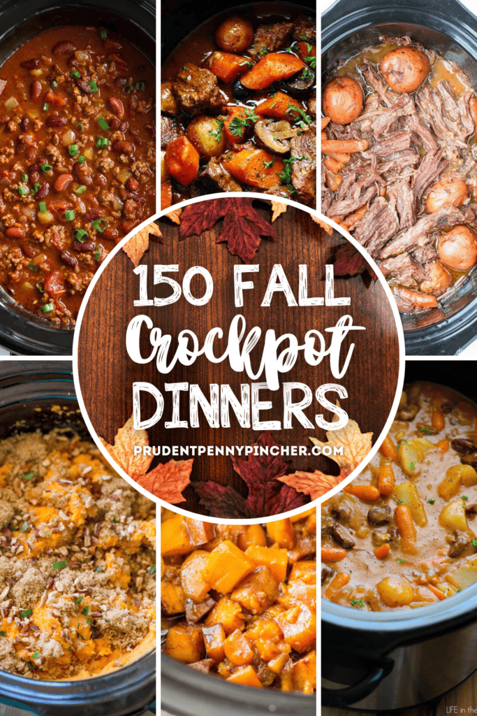 150 Best Fall Crockpot Recipes - Prudent Penny Pincher