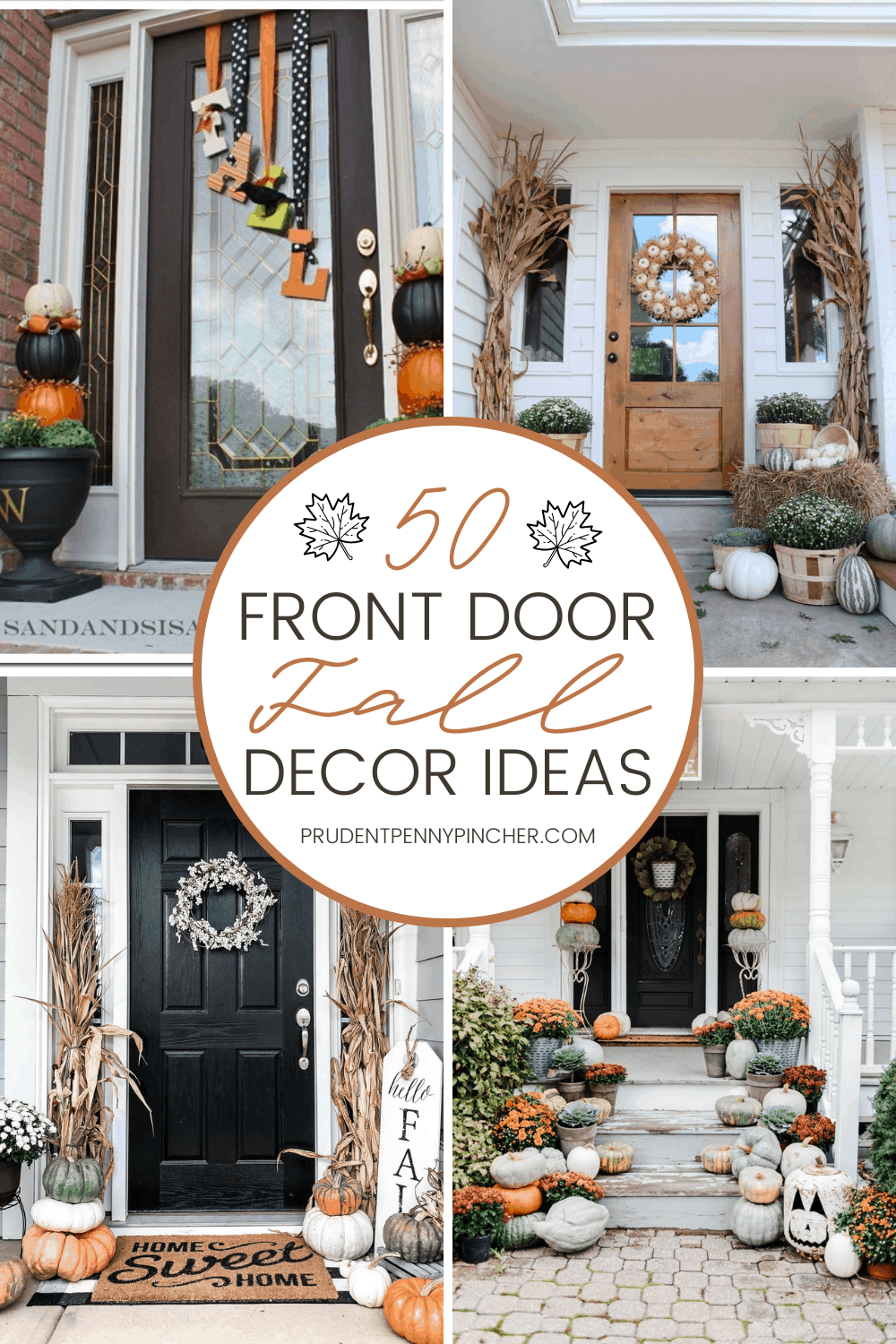 50 Fall Front Door Decor Ideas