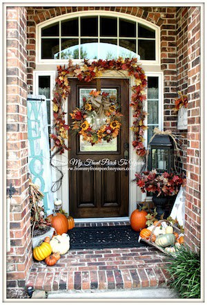 Fall Front Porch