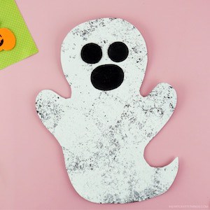 sponge painted ghost