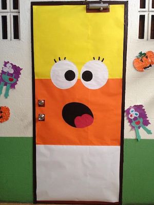 candy corn door